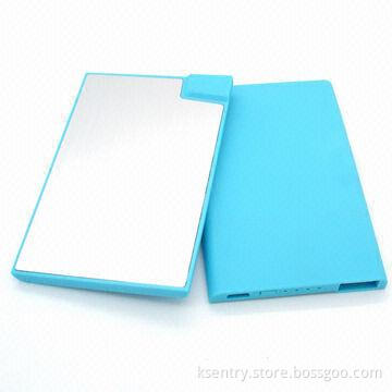 Mini colorful cards power bank for smart phones, 1400-2000mAh